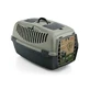 Stefanplast (Стефанпласт) Gulliver 2 Green Line plastic door - ЕКО-переноска для тварин вагою до 8 кг із пластиковими дверима; 55x36x35 см (Сіро-зелений)