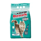 Super Benek (Супер Бенек) Optimum Line Galapagos – Бентонітовий наповнювач Оптімум для котячого туалету з ароматом морського бризу; 5 л