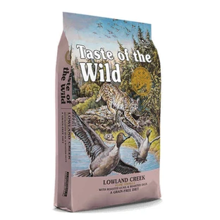 Taste of the Wild (Тейст оф зе Вайлд) Lowland Creek Feline Formula - Сухий корм із перепелом і качкою для котів; 6,6 кг