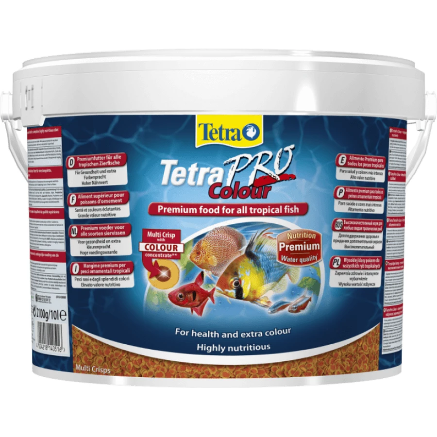 Tetra (Тетра) TetraPro Colour - Корм для декоративних риб для покращеня забарвлення; 10 л: ціни та характеристики