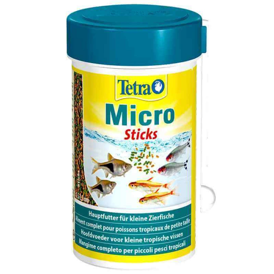Tetra (Тетра) Micro Sticks - Корм у вигляді паличок для декоративних риб невеликого розміру; 100 мл: ціни та характеристики