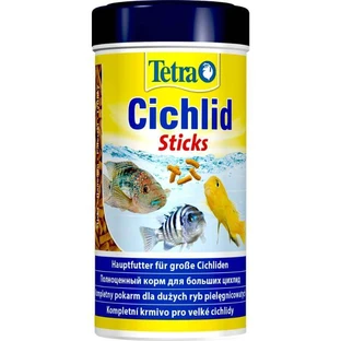 Tetra (Тетра) Cichlid Sticks - Основной корм для цихлид (палочки); 250 мл
