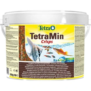 Tetra (Тетра) TetraMin Crisps - Корм в чіпсах для підтримання здоров'я та забарвлення декоративних риб; 12 г