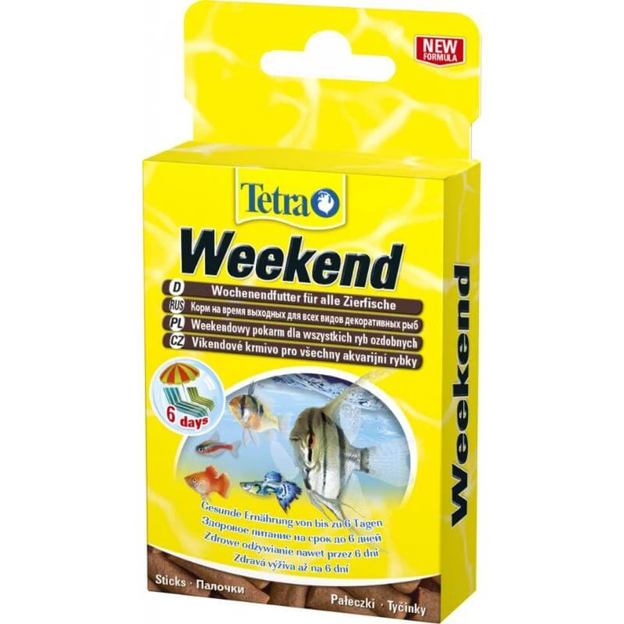 Tetra (Тетра) TetraMin Weekend ST - Основной корм для аквариумных рыб, в виде небольших блоков на период отпуска; 20 шт.: цены и характеристики