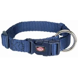Trixie (Тріксі) Premium Collar - Затяжний нашийник з застібкою без натягування; S-M (Темно-синій)