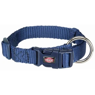 Trixie (Тріксі) Premium Collar - Затяжний нашийник з застібкою без натягування; S-M (Темно-синій)