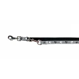 Trixie (Трикси) Silver Reflect Adjustable Leash - Поводок-перестежка со свето-отражающими элементами; 2,5х200 см (Серый)