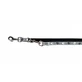 Trixie (Трикси) Silver Reflect Adjustable Leash - Поводок-перестежка со свето-отражающими элементами; 2,5х200 см (Серый)