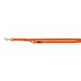 Trixie (Тріксі) Premium Adjustable Leash 3 stage - Повідець-перестібка для собак з 3-ма етапами регулювання; 2х200 см (Помаранчевий)