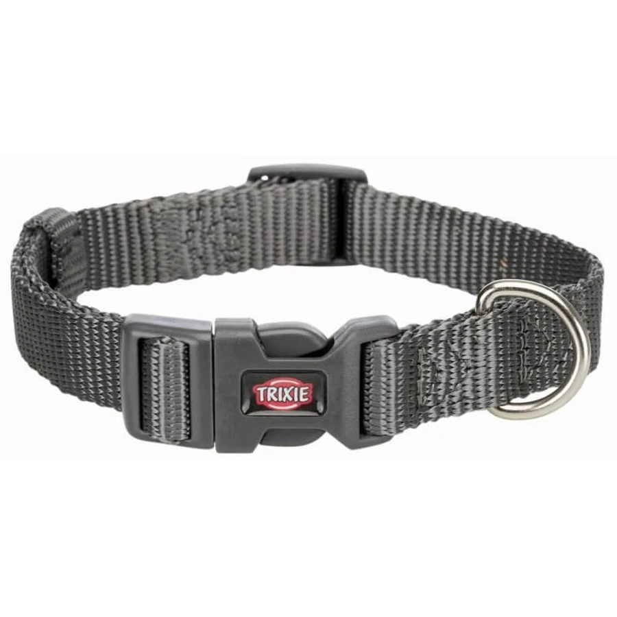 Trixie (Тріксі) Premium Collar - Затяжний нашийник з застібкою без натягування; XXS–XS (Графітовий): ціни та характеристики