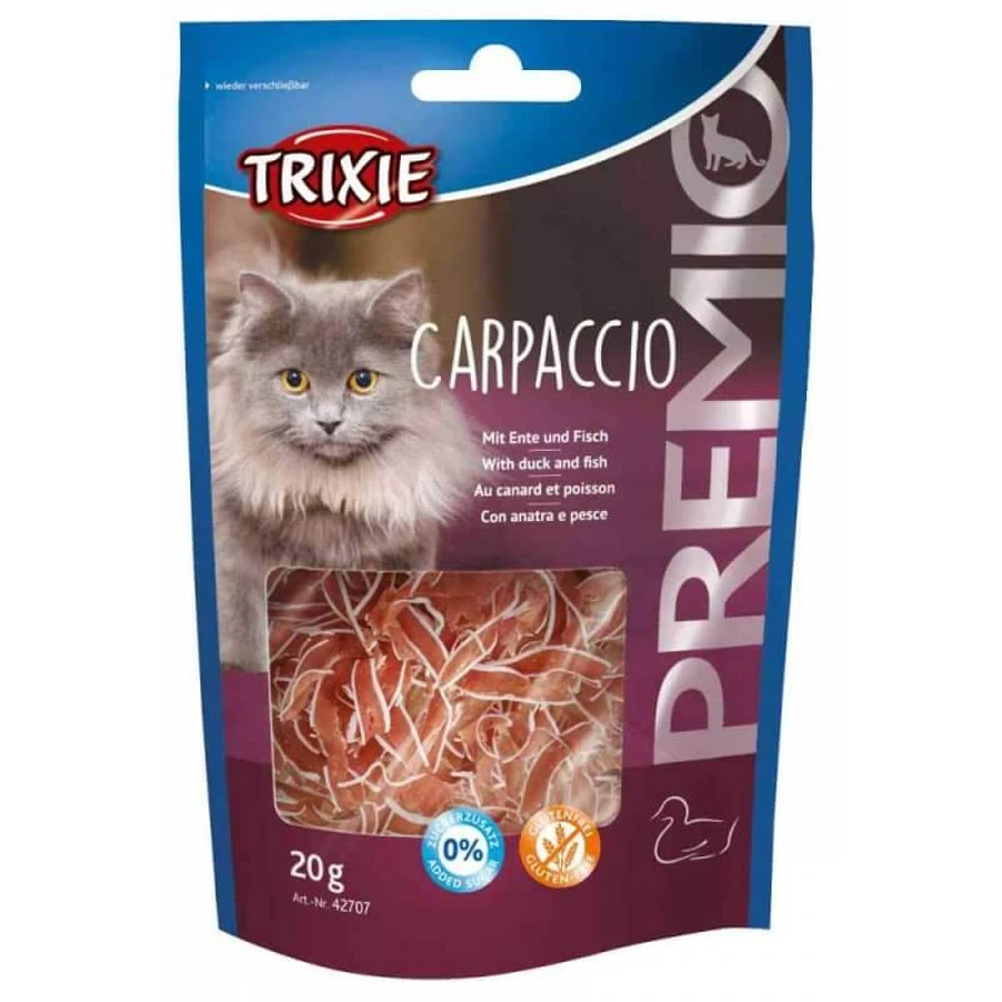 Trixie (Трикси) PREMIO Carpaccio - Лакомство с уткой и рыбой для котов и кошек; 20 г Sale!: цены и характеристики
