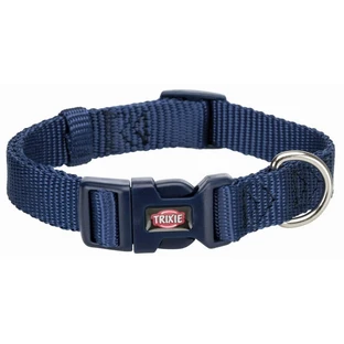 Trixie (Тріксі) Premium Collar - Затяжний нашийник з застібкою без натягування; XXS–XS (Синій)