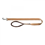 Trixie (Тріксі) Premium Leash - Повідець нейлоновий з неопреновою петлею; 1,5х120 см (Карамельний)