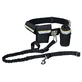 Trixie (Тріксі) Waist Belt with Leash- Ремінь поясний з повідцем для собак; комплект (Чорний)