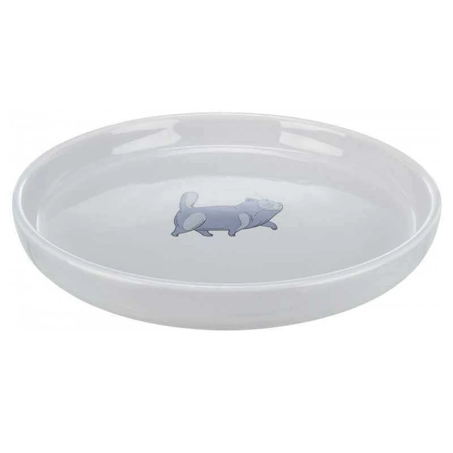 Trixie Ceramic Bowl - Миска керамическая плоская для кошек; 600 мл: цены и характеристики