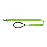 Trixie (Тріксі) Premium Leash - Повідець нейлоновий з неопреновою петлею; 1,5х120 см (Яскраво-зелений)