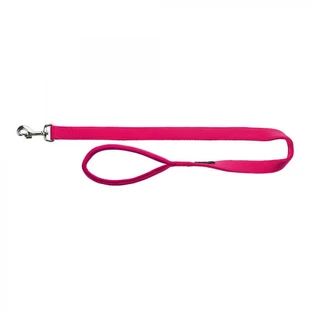 Trixie (Трикси) Premium Leash - Поводок нейлоновый с неопреновой петлей; 2,0х100 см (Фуксия)