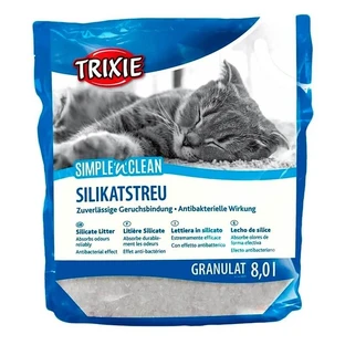 Trixie (Тріксі) Granules - Наповнювач силікагелевий для котячих туалетів; 8 л