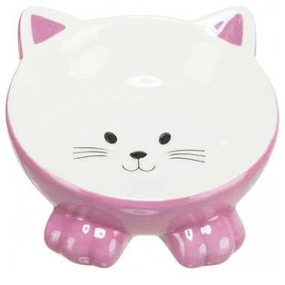 Trixie Ceramic Bowl - Миска керамическая Котик для кошек; 150 мл