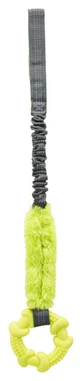 Trixie (Трикси) Bungee Tugger - Игрушка кольцо на веревке, с амортизатором для собак; 10/56 см (Цвета в ассортименте)