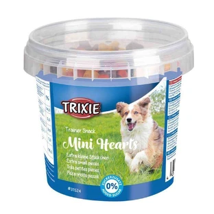 Trixie (Тріксі) Trainer Snack Mini Hearts - Ласощі для собак зі смаком курки, баранини та лосося у формі сердець; 200 г