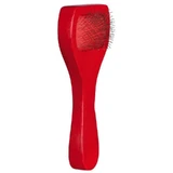 Trixie (Трикси) Soft Brush - Щетка-пуходерка односторонняя с мягкой металлической щетиной; 6x13 см