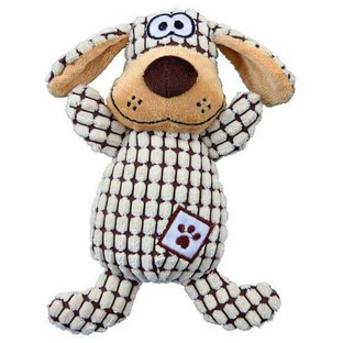 Trixie (Тріксі) Dog Plush Toy - М'яка іграшка для собак Собака в клітинку без пищалки; 26 см