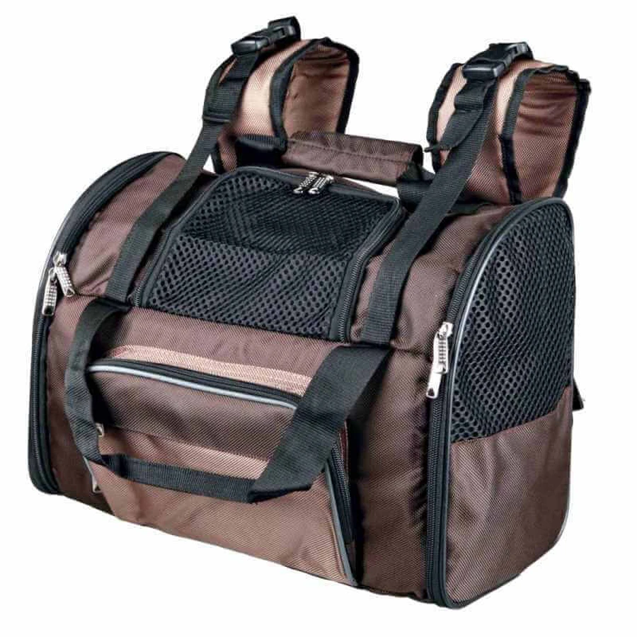 Trixie (Трикси) Shiva deLuxe Backpack – Рюкзак-переноска для кошек и собак весом до 8 кг; 41х21х30 см: цены и характеристики