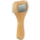 Trixie (Трикси) Soft Brush, double sided - Щетка-пуходерка двусторонняя с мягкой щетиной; 6x13 см (Светлое дерево)