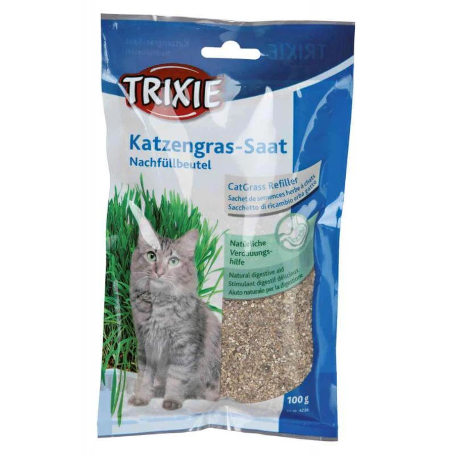 Тrixie (Тріксі) Cat Grass - Трава для дорослих котів; 100 г: ціни та характеристики