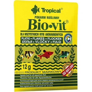 Tropical (Тропікал) Bio-vit - Корм-пластівці для всіх видів риб; 12 г