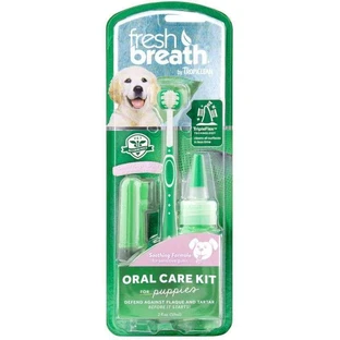 TropiClean (Тропіклін) Oral Care Kit - Набір для догляду за порожниною рота у цуценят; Комплект