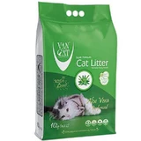 VanCat (ВанКет) Cat Litter Aloe Vera - Бентонітовий наповнювач для котячого туалету з ароматом алое вера; 10 кг