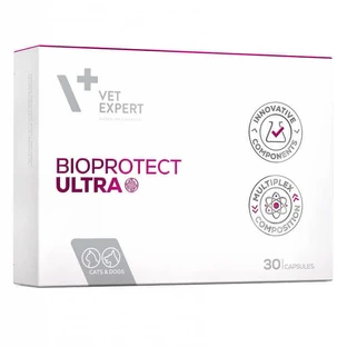 VetExpert (ВетЭксперт) BioProtect Ultra - Пищевая добавка для нормализации микрофлоры ЖКТ у собак и кошек; 30 шт./уп.