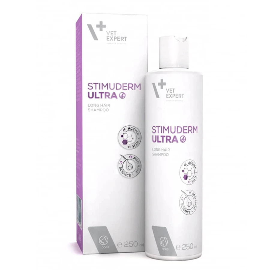 VetExpert (ВетЕксперт) Stimuderm Ultra Dog Long Hair Shampoo - Шампунь для довгошерстих собак всіх порід; 250 мл: ціни та характеристики