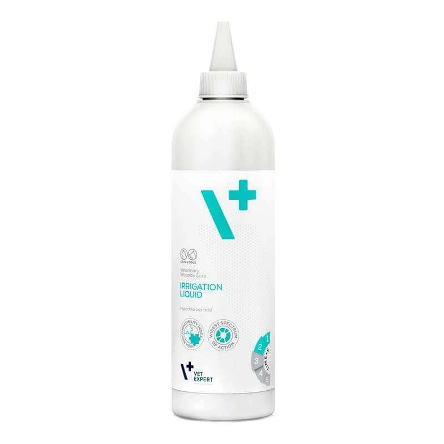 VetExpert (ВетЭксперт) Veterinary Wounds Care Irrigation Liquid - Іригаційний розчин для догляду за ранами у котів, собак і дрібних тварин; 250 мл: ціни та характеристики