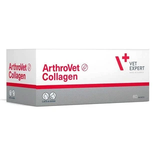 VetExpert (ВетЭксперт) ArthroVet Collagen - Пищевая добавка из коллагена при проблемах с суставами у кошек и собак; 60 шт.