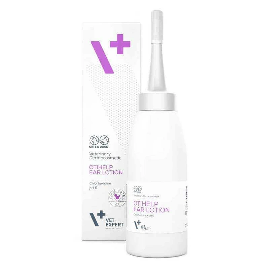 VetExpert OtiHelp Ear Lotion - Лосьйон для очистки вух котів і собак; 75 мл: ціни та характеристики