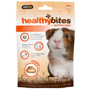 VetIQ Healthy Bites Vitamin C - Лакомства с витамином C для морских свинок; 30 г Sale1!