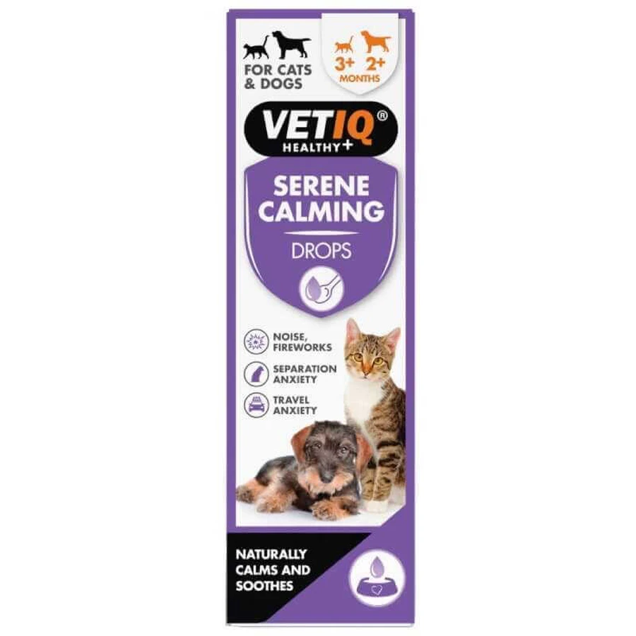 VetIQ Serene Calming Drops - Успокоительные капли для собак и котов; 100 мл: цены и характеристики