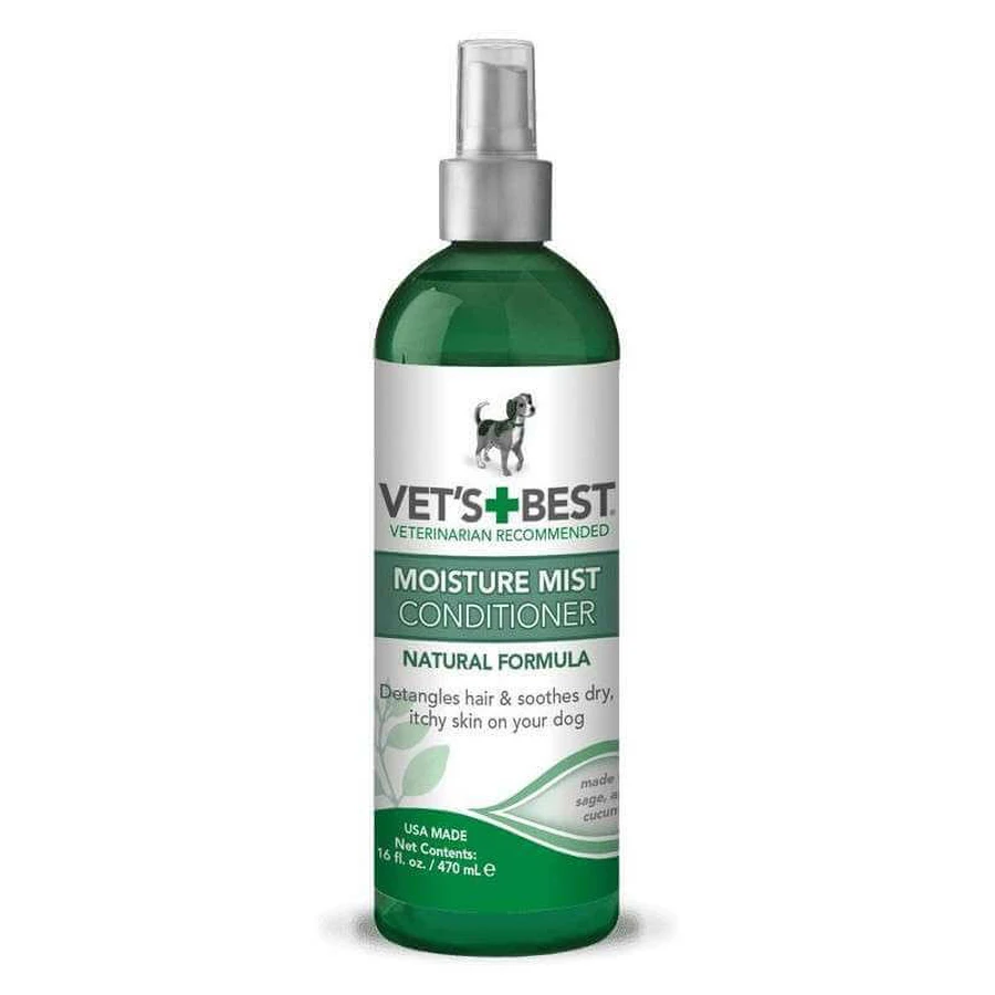 VET`S BEST (Ветс Бест) Moisture Mist Conditioner - Спрей-кондиционер для увлажнения кожи и распутывания шерсти у собак; 470 мл: цены и характеристики