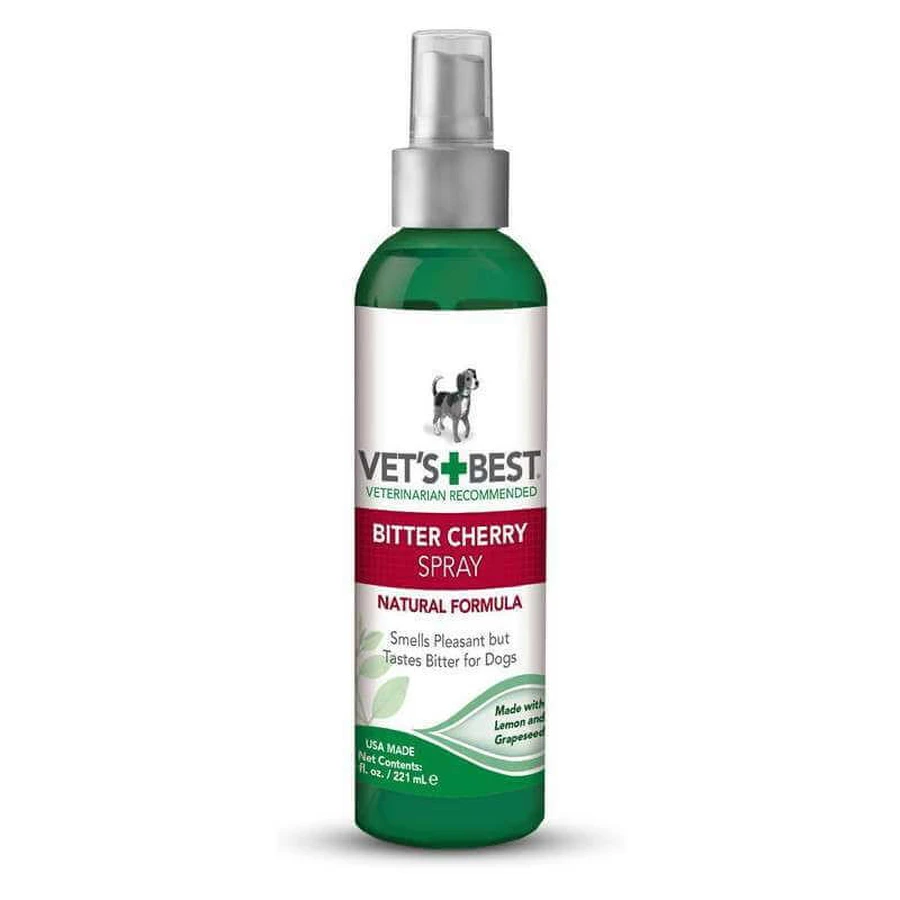 VET`S BEST (Ветс Бест) Bitter Cherry Spray - Спрей-антигризин Гірка Вишня; 221 мл: ціни та характеристики