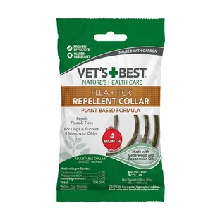 VET`S BEST (Ветс Бест) Fleaamp;Tick Repellent Collar - Нашийник від бліх та кліщів для собак; 60 см