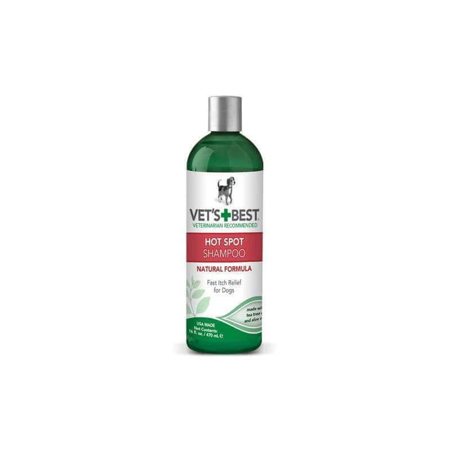 VET`S BEST (Ветс Бест) Hot Spot Shampoo - Шампунь для устранения раздражений, воспалений и зуда; 470 мл: цены и характеристики