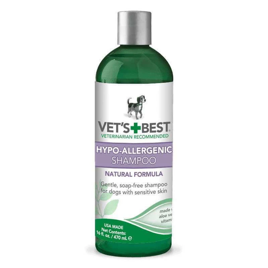 VET`S BEST (Ветс Бест) Hypo-Allergenic Shampoo - Шампунь гипоаллергенный, для чувствительной кожи; 470 мл: цены и характеристики
