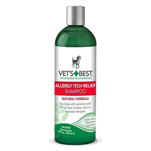 VET`S BEST (Ветс Бест) Allergy Itch Relief Shampoo - Шампунь для собак при алергії; 470 мл