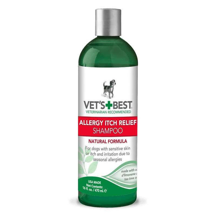 VET`S BEST (Ветс Бест) Allergy Itch Relief Shampoo - Шампунь для собак при алергії; 470 мл: ціни та характеристики