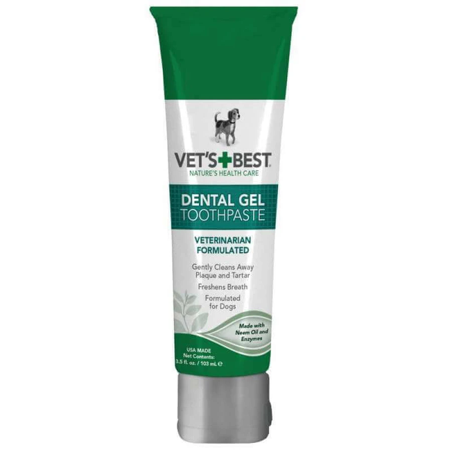 VET`S BEST (Ветс Бест) Dental Gel Toothpaste - Гель для чищення зубів; 103 мл: ціни та характеристики