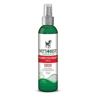 VET`S BEST (Ветс Бест) Allergy Itch Relief Spray - Спрей для собак при аллергии, для чувствительной кожи; 236 мл