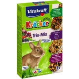 Vitakraft (Витакрафт) Kracker Trio Mix - Крекеры для кроликов с овощами, орехами и ягодами; 3 шт./уп.